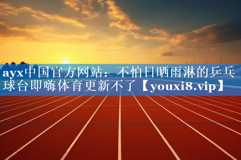 ayx中国官方网站：不怕日晒雨淋的乒乓球台即嗨体育更新不了